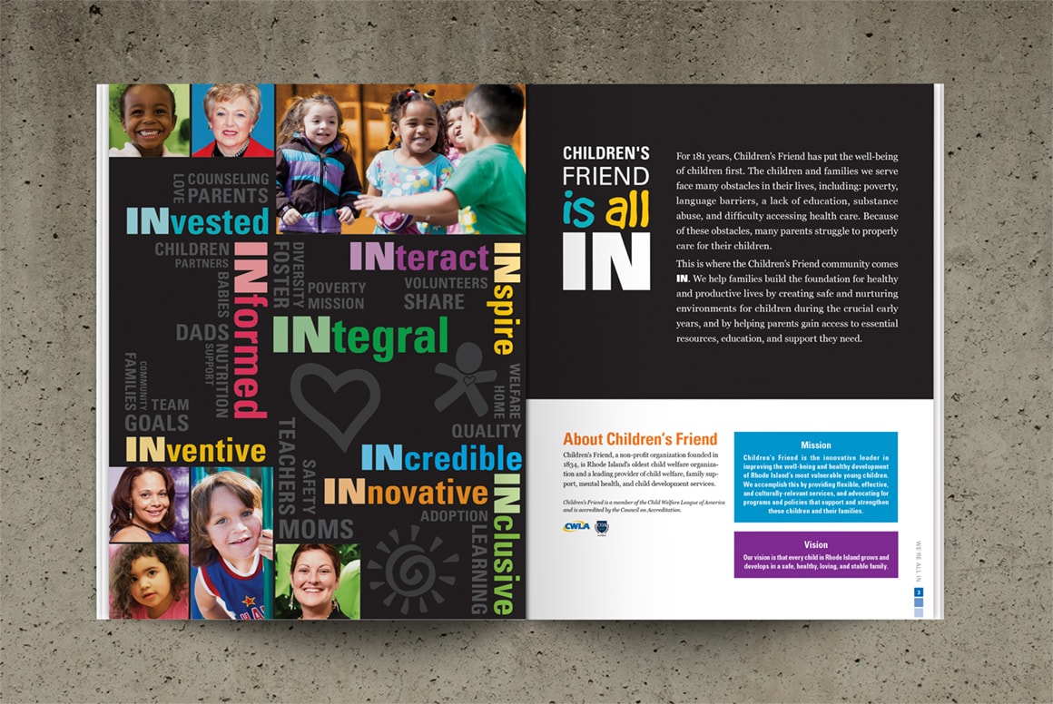 Children&#039;s Friend - Annual Report Design