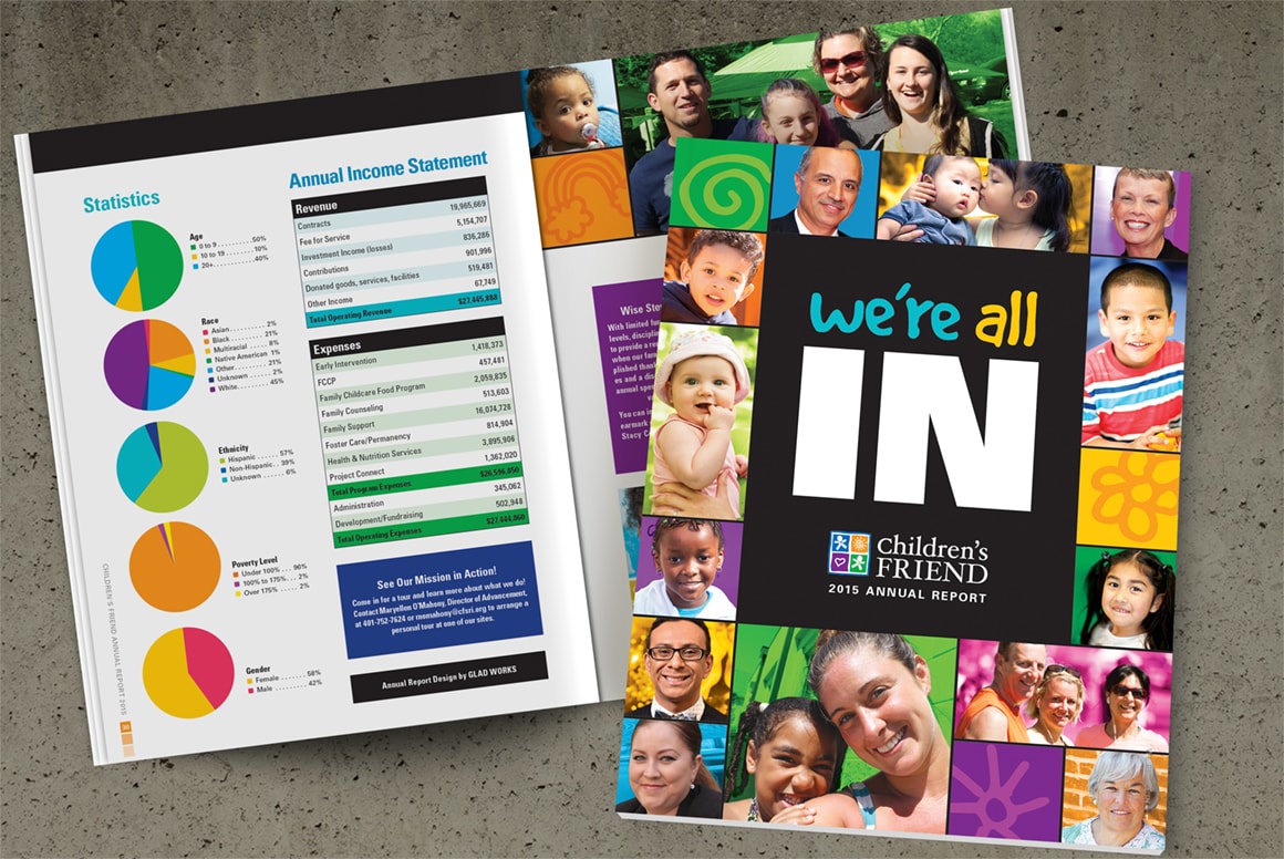 Children&#039;s Friend - Annual Report Design