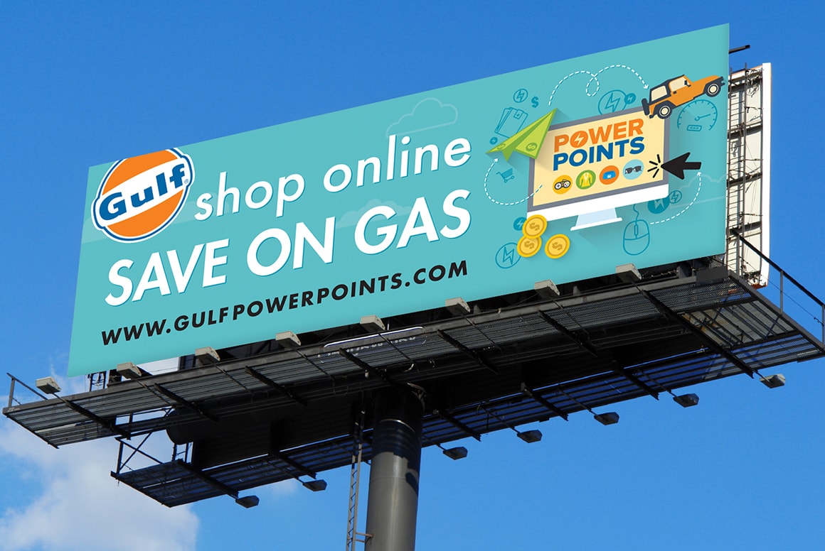 Gulf Oil - Outdoor Advertising