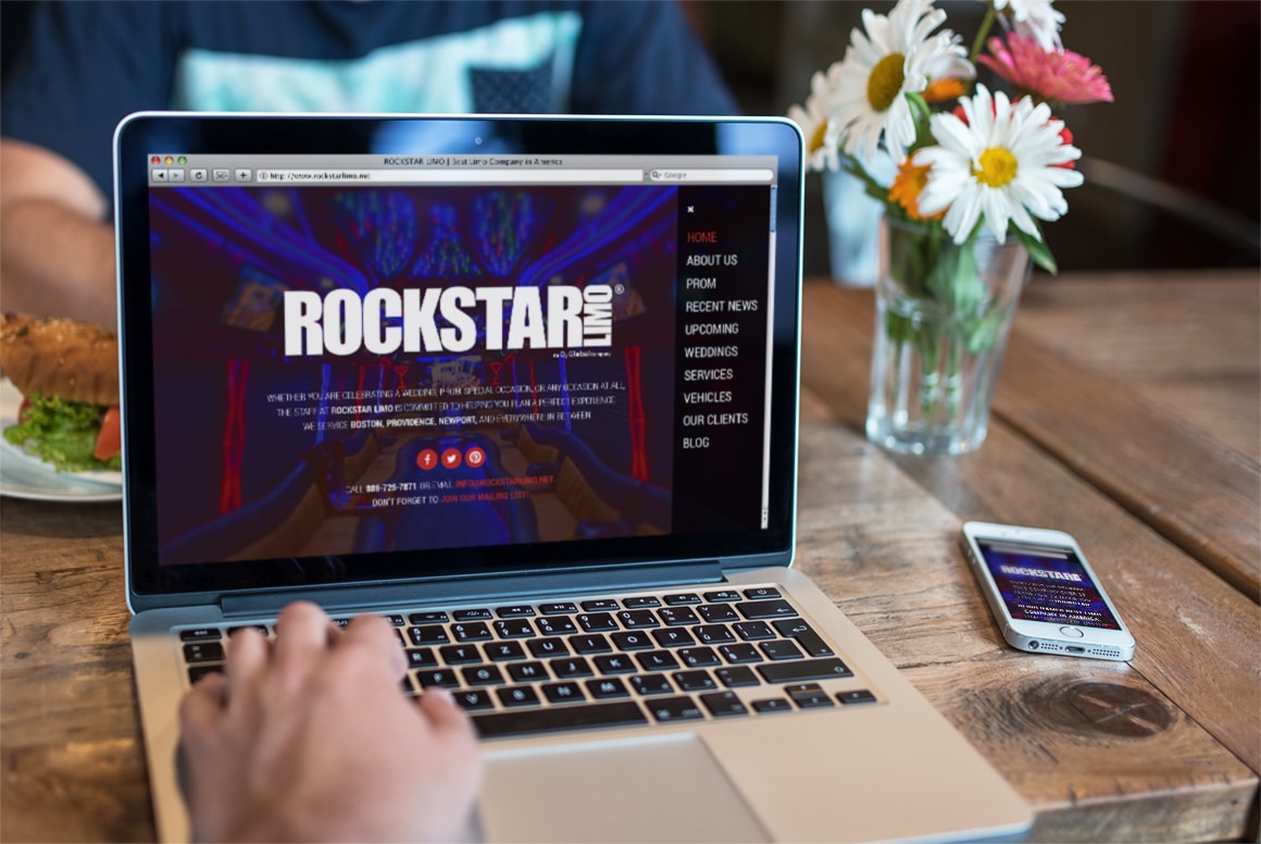 Rockstar Limo - Responsive Wordpress Web Design and Development