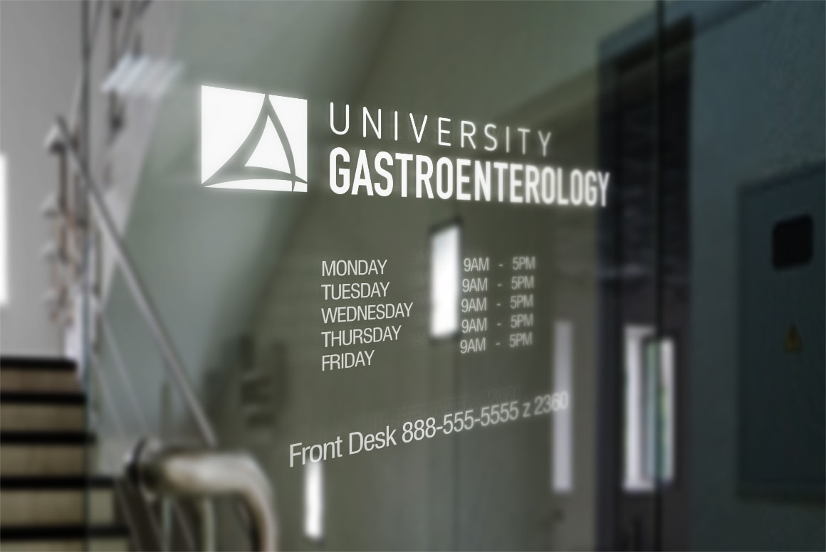 University Gastroenterology - Logo Design