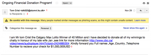 Email Scam