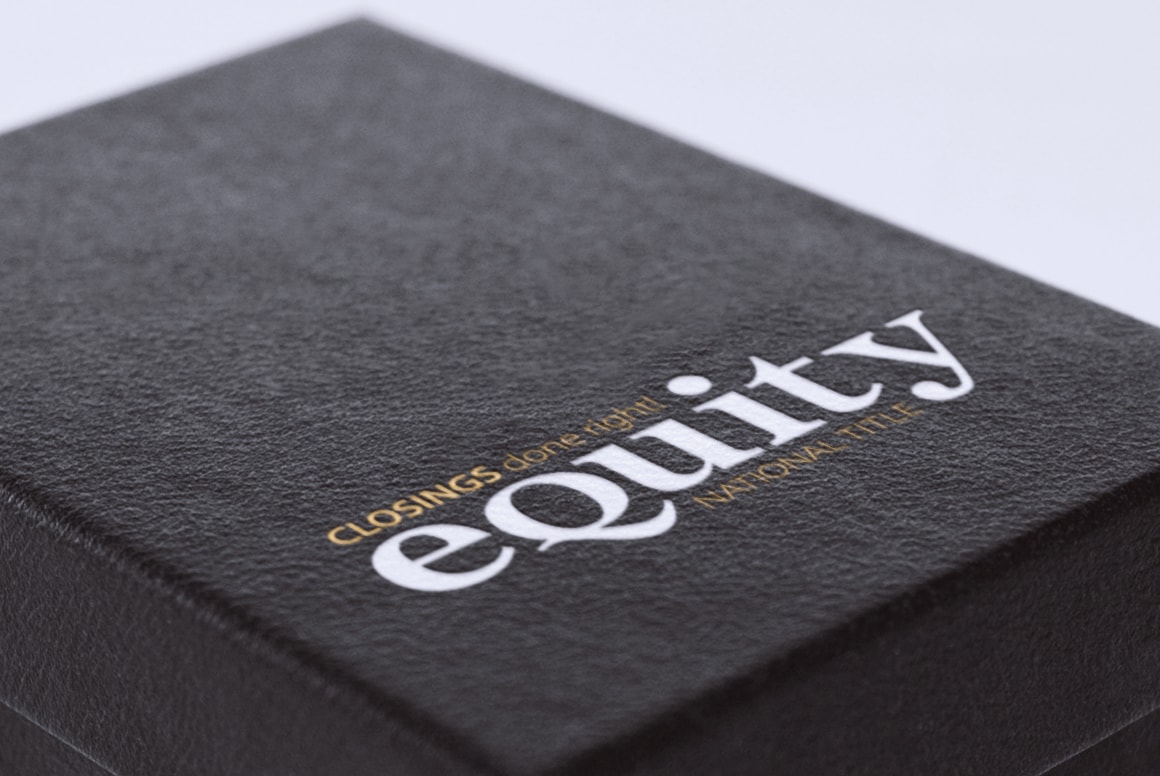 Equity National Title - Branding